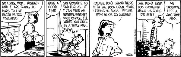 Calvin and Hobbes