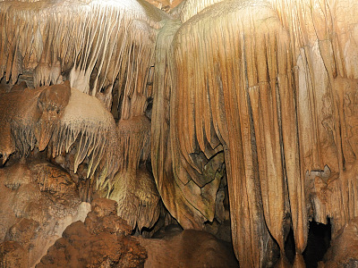 Crystal Cave formations